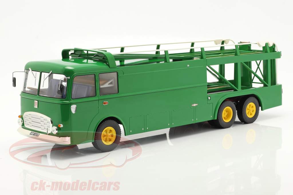 Fiat Bartoletti 306/2 Race Car Transporter 1970 David Piper Racing 1:18 Norev
