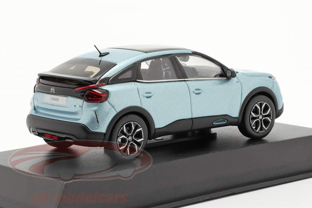 Citroen e-C4 год 2020 Исландия синий 1:43 Norev