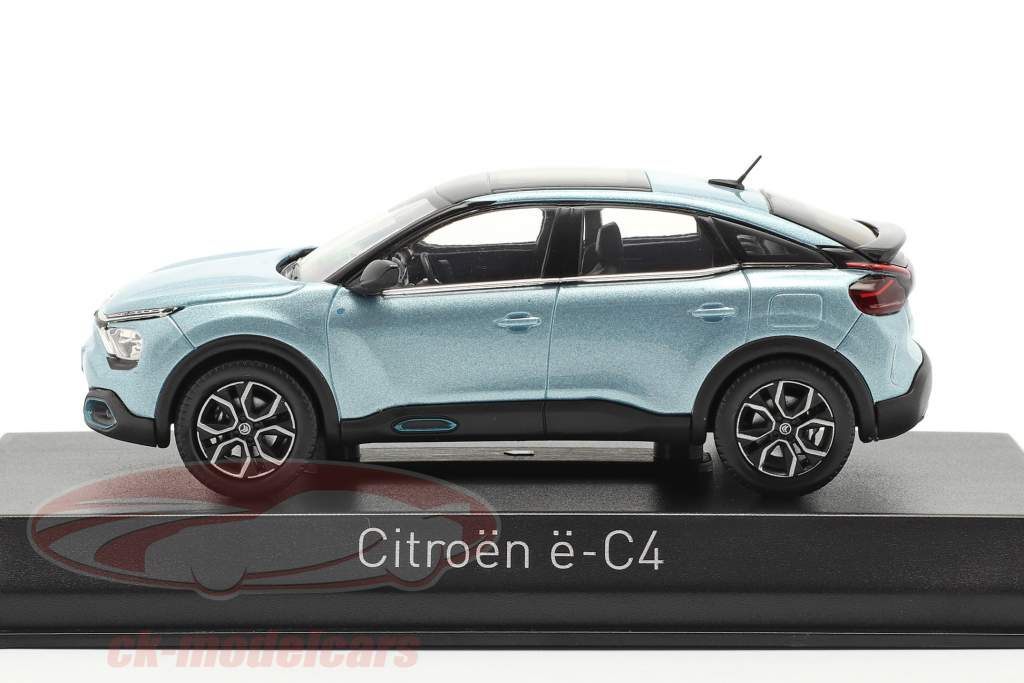 Citroen e-C4 год 2020 Исландия синий 1:43 Norev