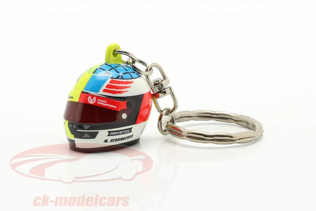 Mick Schumacher 3D Nøglering hjelm 2017 Spa