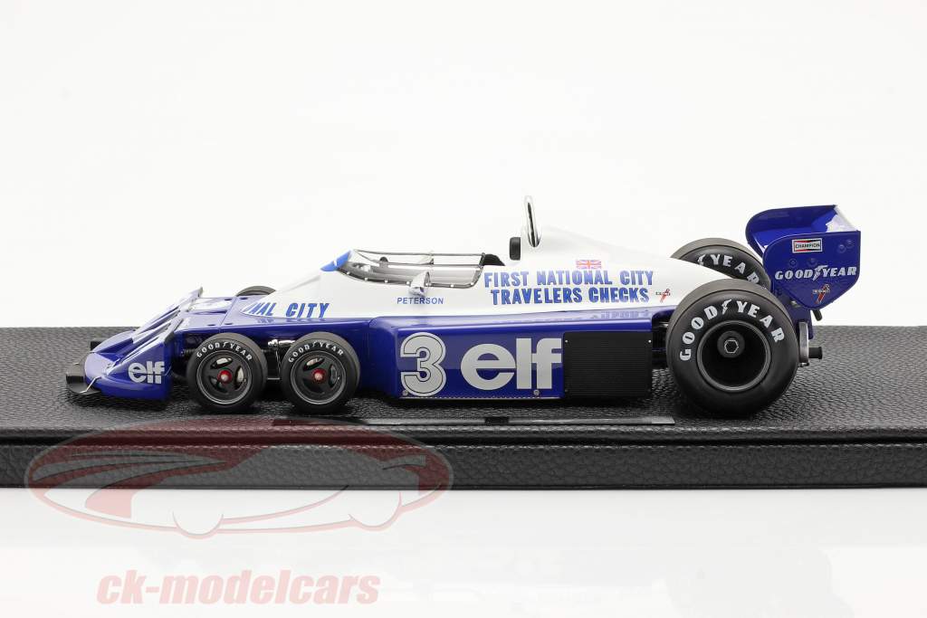 Ronnie Peterson Tyrrell P34 sei ruote #3 formula 1 1977 1:18 GP Replicas