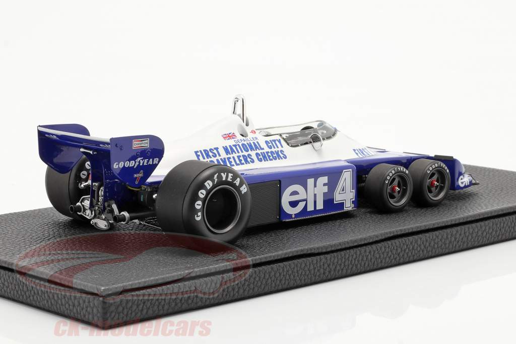 Patrick Depailler Tyrrell P34 six wheels #4 fórmula 1 1977 1:18 GP Replicas