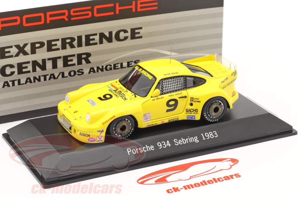 Porsche 934 #9 Vencedor 12h Sebring 1983 Baker,Mullen,Nierop 1:43 Spark