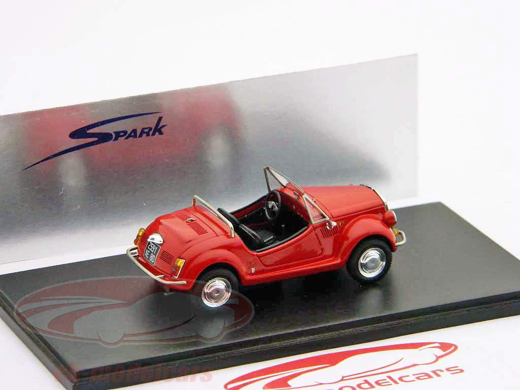 Fiat 500 Gamine 1967 red 1:43 Spark