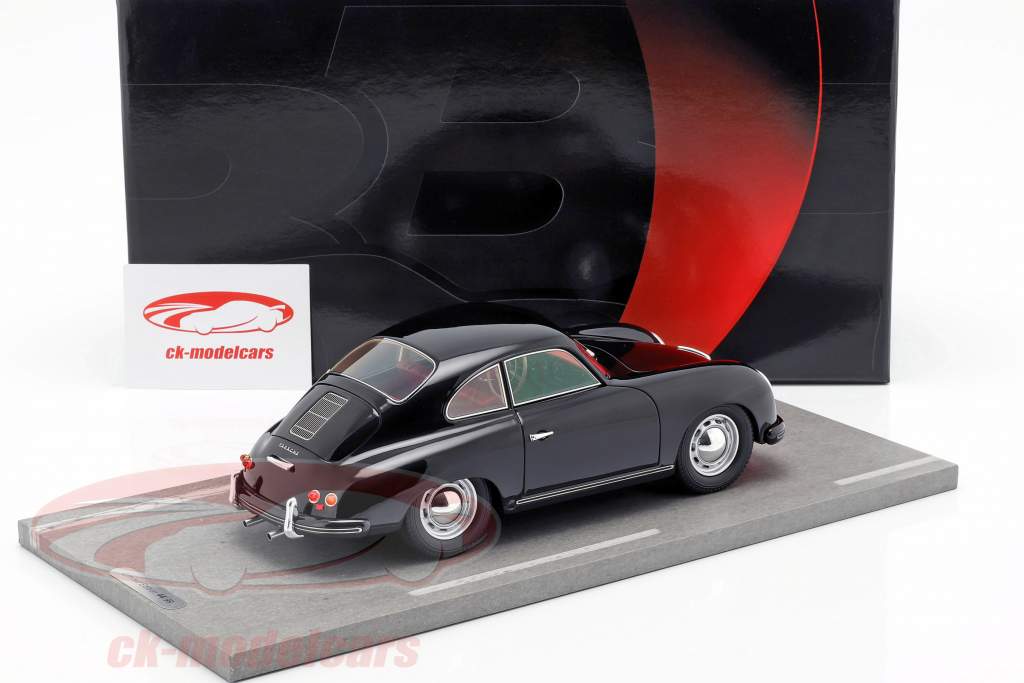 Porsche 356A année de construction 1955 noir 1:18 BBR