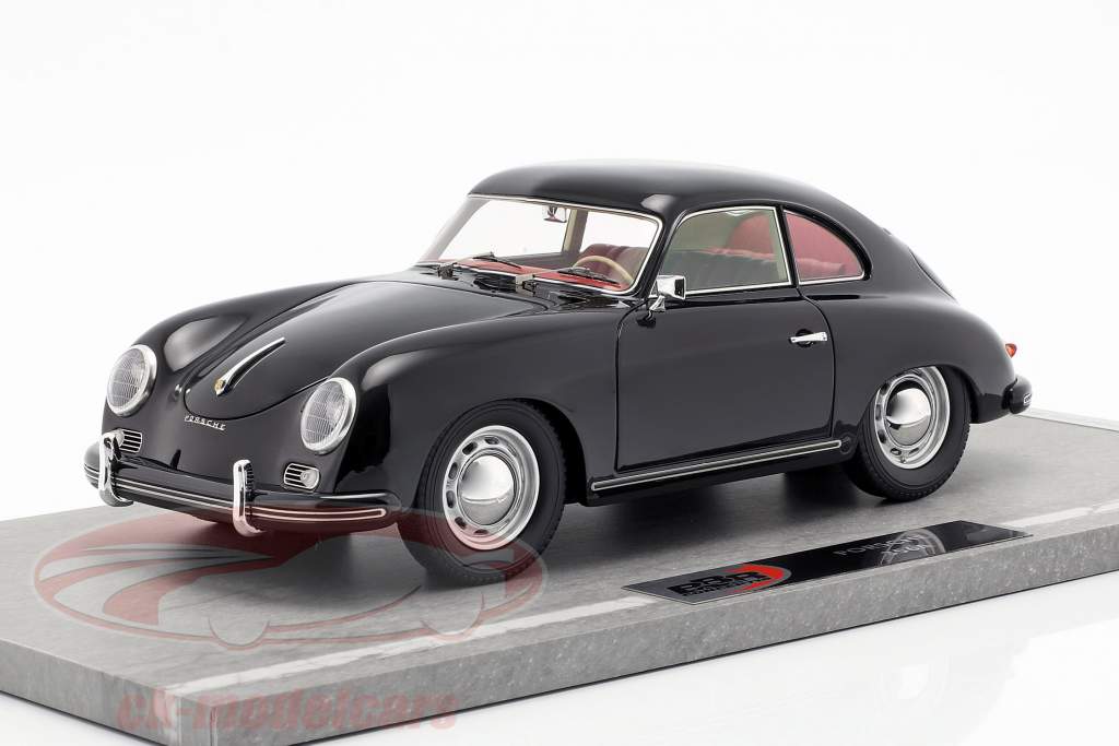 Porsche 356A année de construction 1955 noir 1:18 BBR