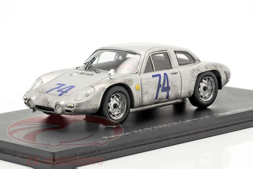 Porsche 356 B 2000 GS Carrera GT #74 Targa Florio 1964 1:43 Spark