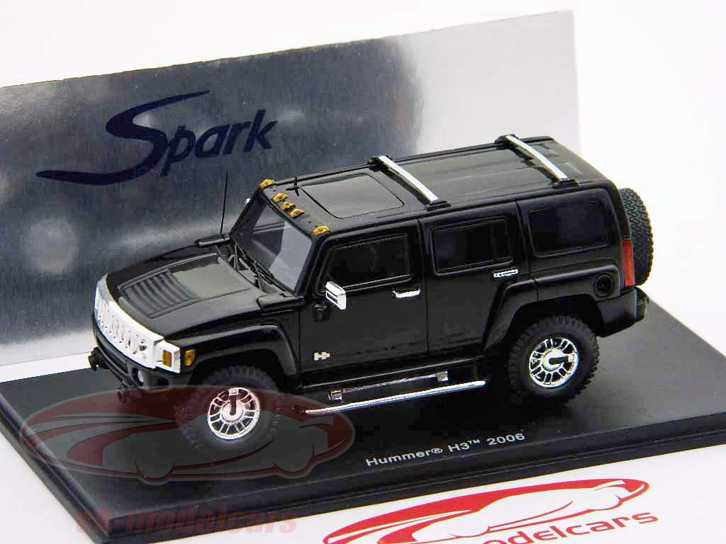 Hummer H3 Bj. 2006 black 1:43 Spark