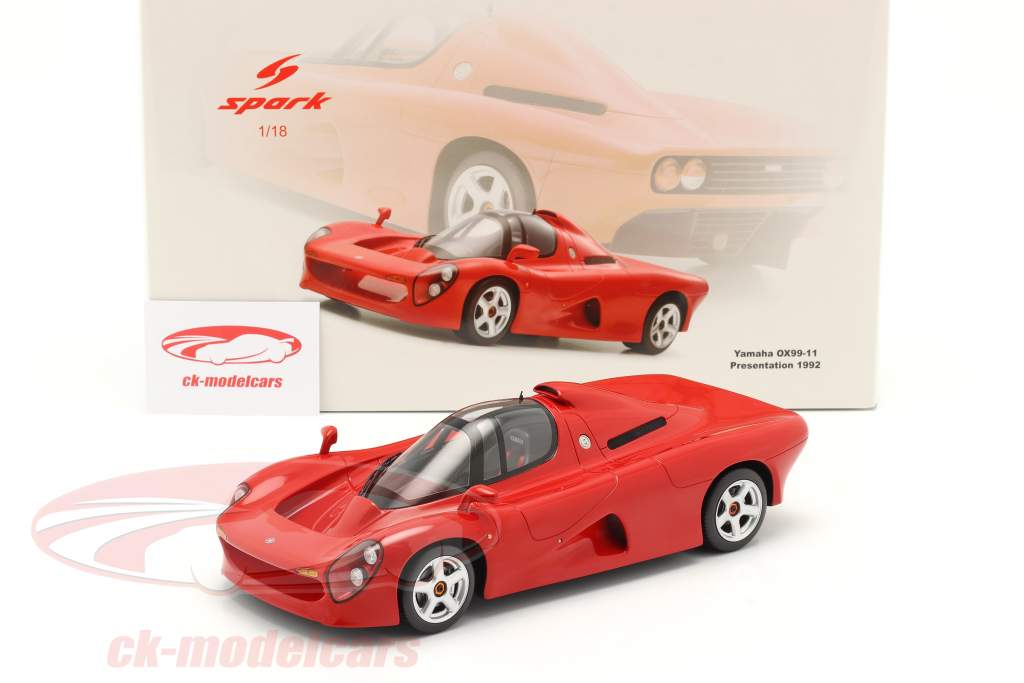 Yamaha OX99-11 Presentation Car 1992 rosso 1:18 Spark