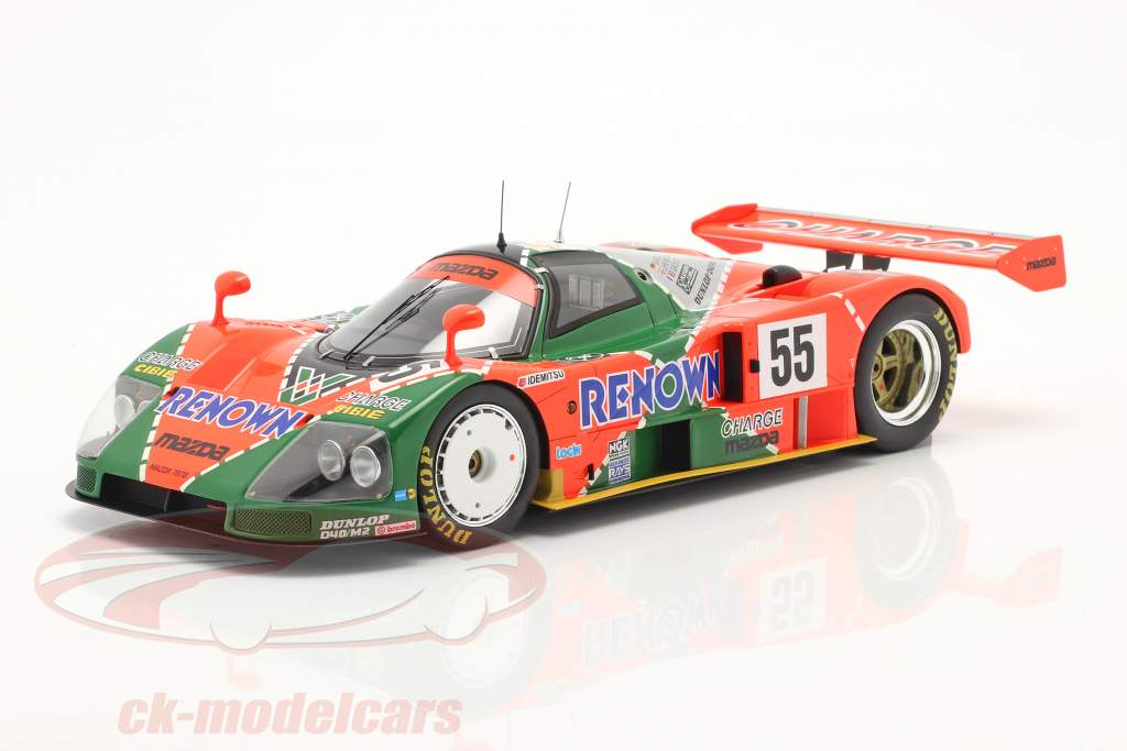 Mazda 787B #55 vincitore 24h LeMans 1991 Weidler, Herbert, Gachot 1:18 Spark
