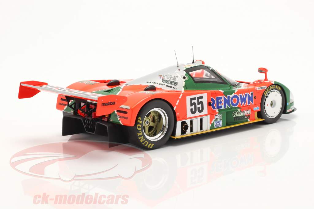 Mazda 787B #55 vincitore 24h LeMans 1991 Weidler, Herbert, Gachot 1:18 Spark