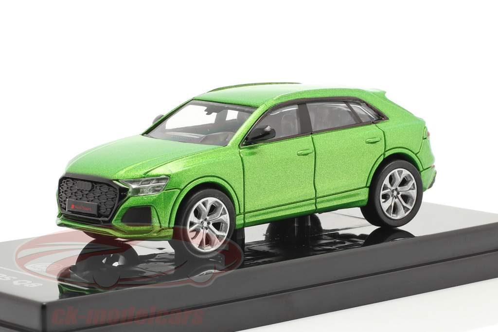Audi RS Q8 Baujahr 2018 java grün metallic 1:64 Paragon Models