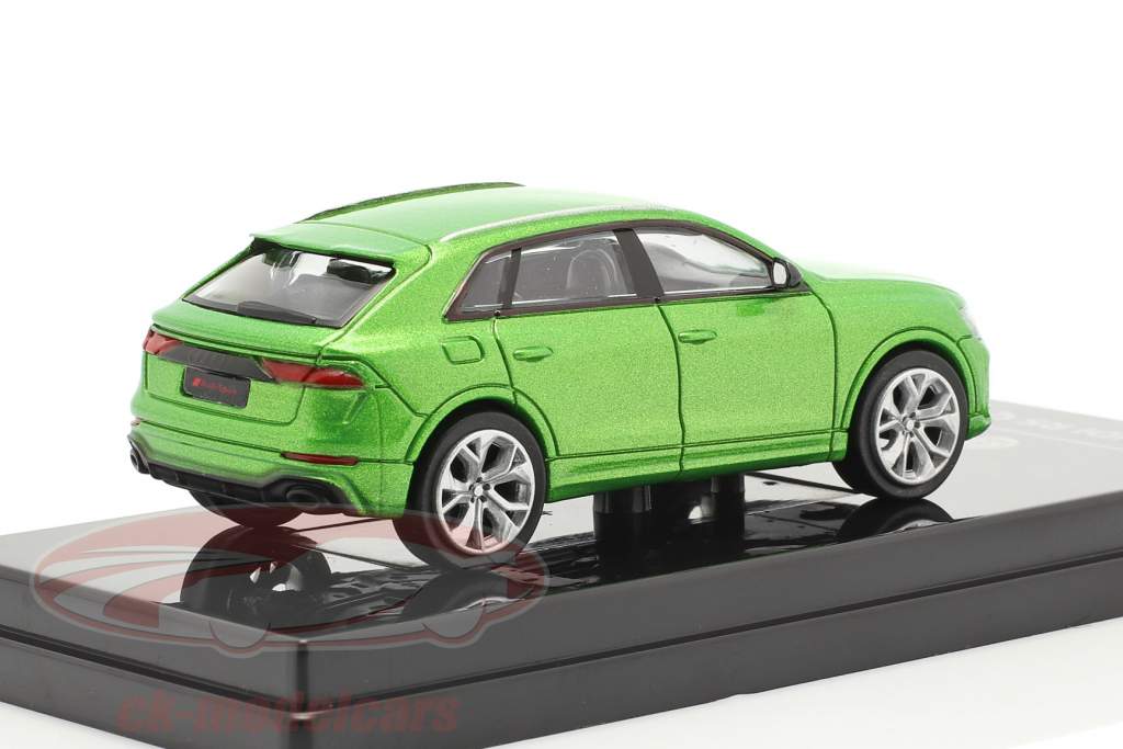 Audi RS Q8 Baujahr 2018 java grün metallic 1:64 Paragon Models