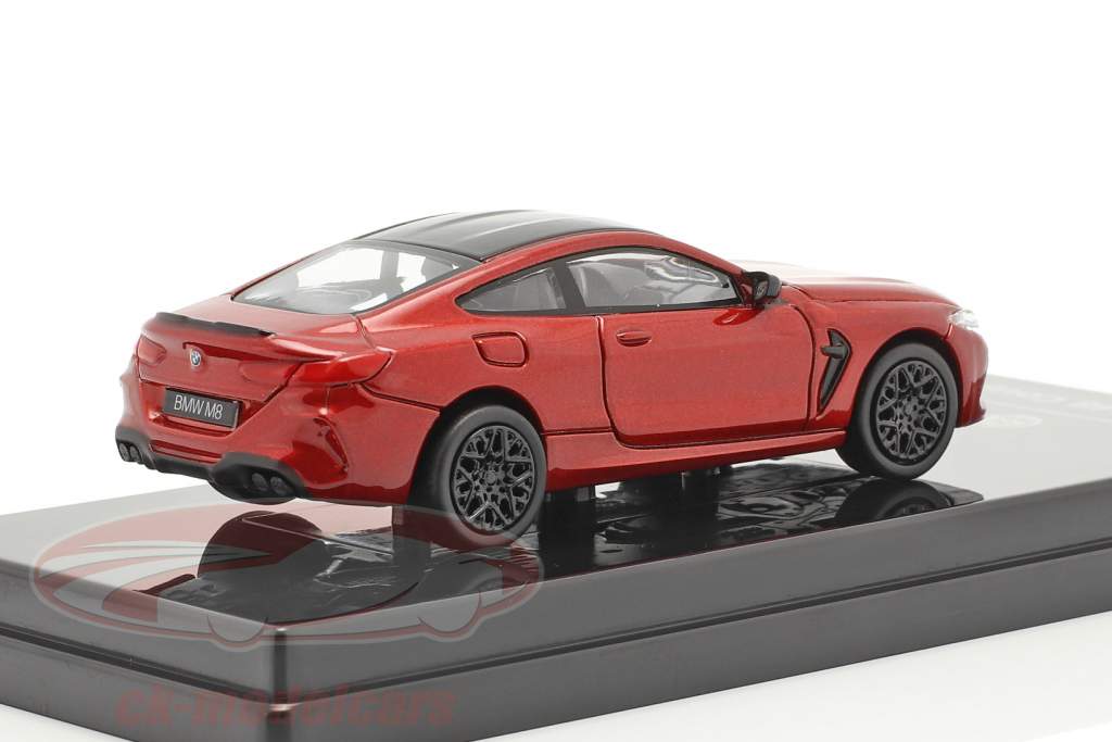 BMW M8 Coupe Baujahr 2018 motegi rot 1:64 Paragon Models