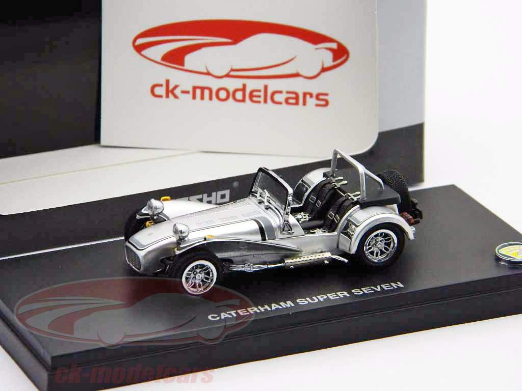 Caterham Super Seven carbon silver 1:43 Kyosho