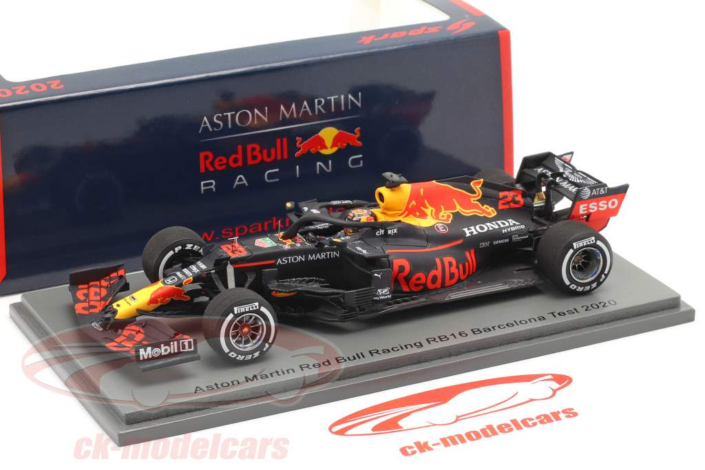 Alexander Albon Red Bull Racing RB16 #23 Barcelona Test formula 1 2020 1:43 Spark