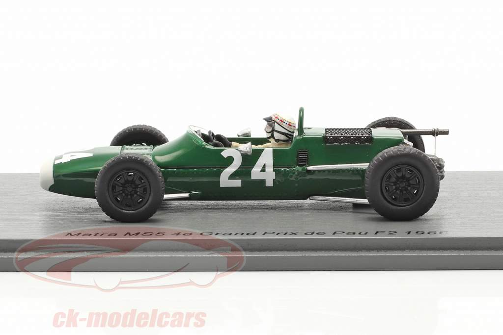 Jackie Stewart Matra MS5 #24 4th GP de Pau Formel 2 1966 1:43 Spark