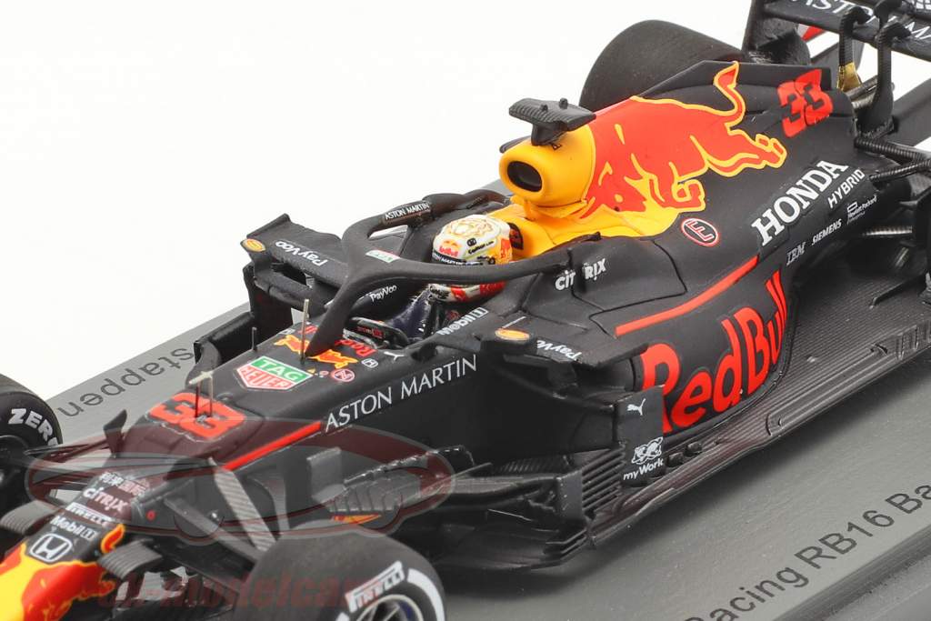 Max Verstappen Red Bull Racing RB16 #33 Barcelona Test formula 1 2020 1:43 Spark