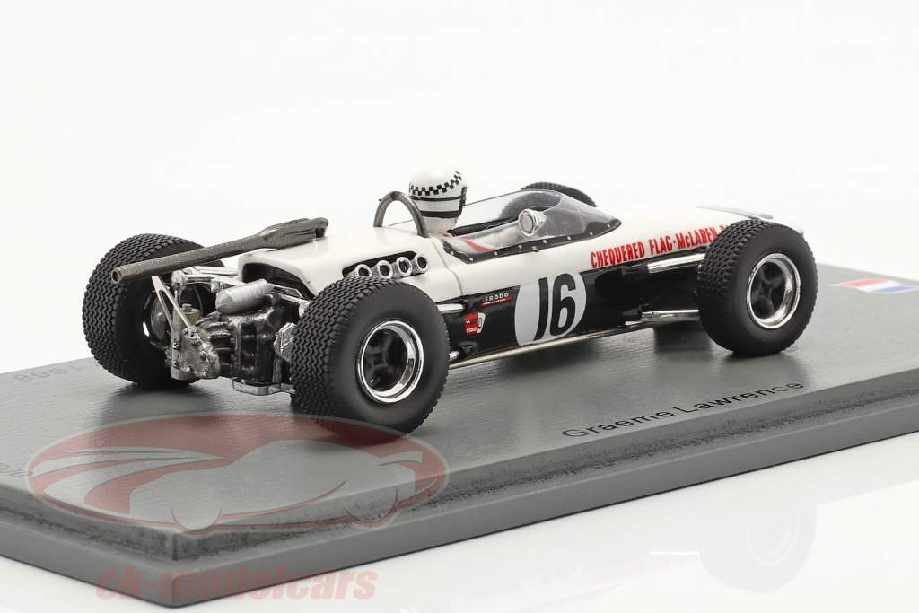 Graeme Lawrence McLaren M4A #16 GP de Pau formula 2 1968 1:43 Spark