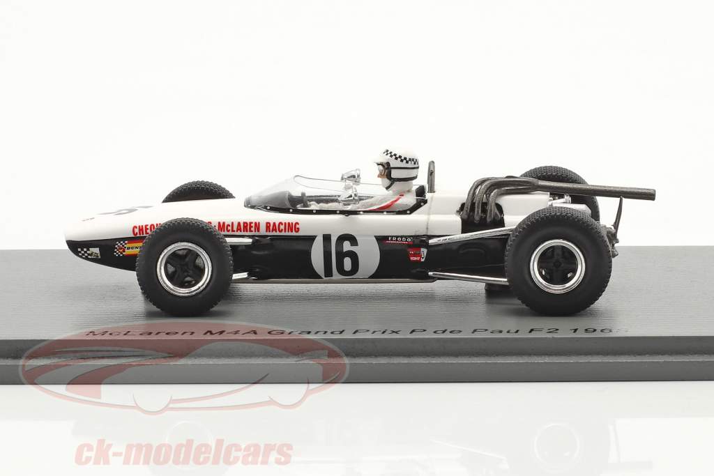 Graeme Lawrence McLaren M4A #16 GP de Pau formula 2 1968 1:43 Spark