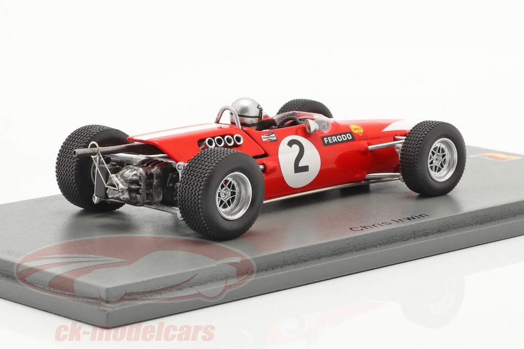 Chris Irwin Lola T100 #2 победитель Eifelrennen формула 2 1968 1:43 Spark