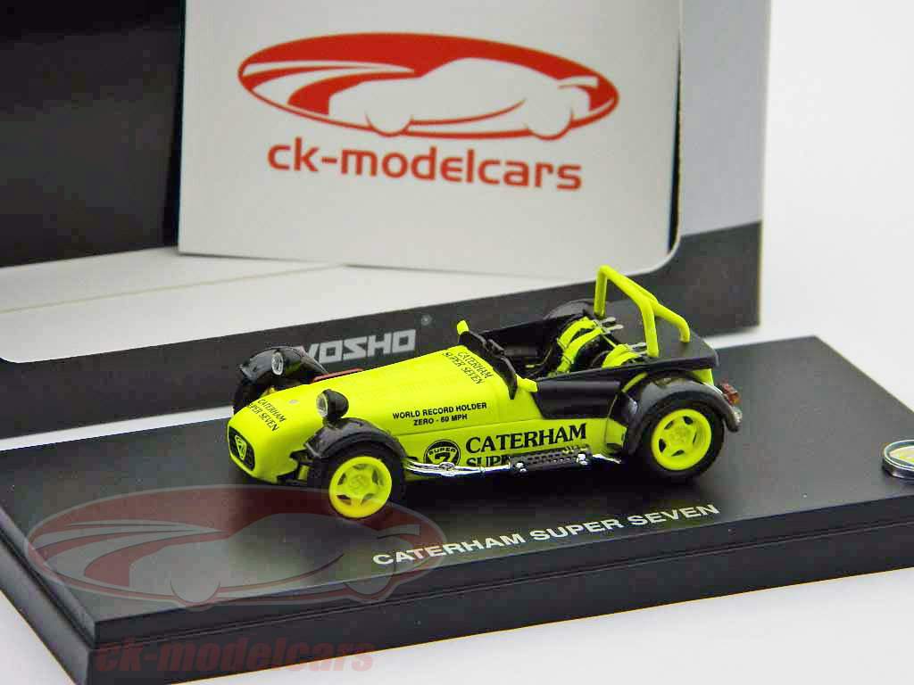 Caterham Super Seven JPE gul / gul 1:43 Kyosho