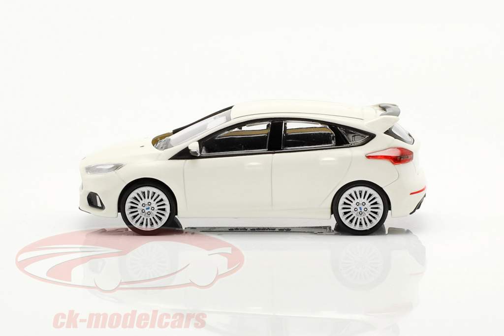 Ford Focus RS 年 2018 白い 1:87 Minichamps