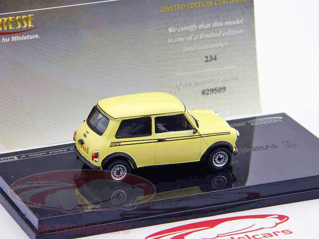 Mini Sprite construit en 1983 Primrose 1:43 Vitesse