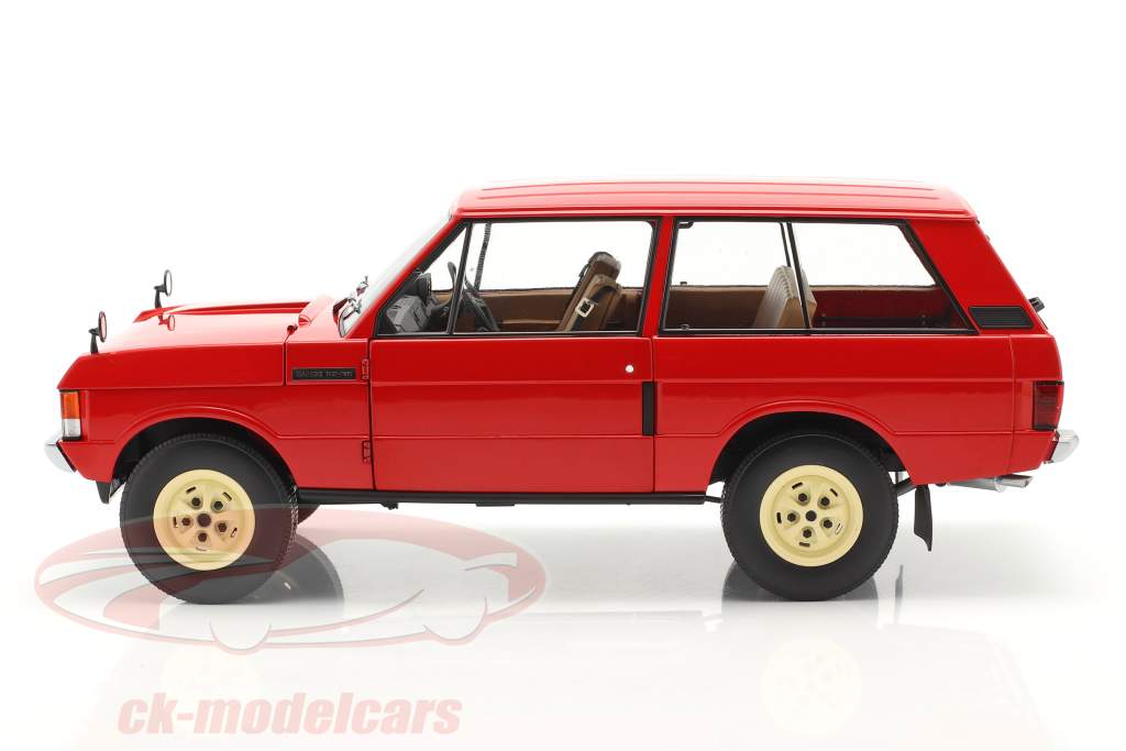 Land Rover Range Rover Velar First Prototype 1969 rød 1:18 Almost Real