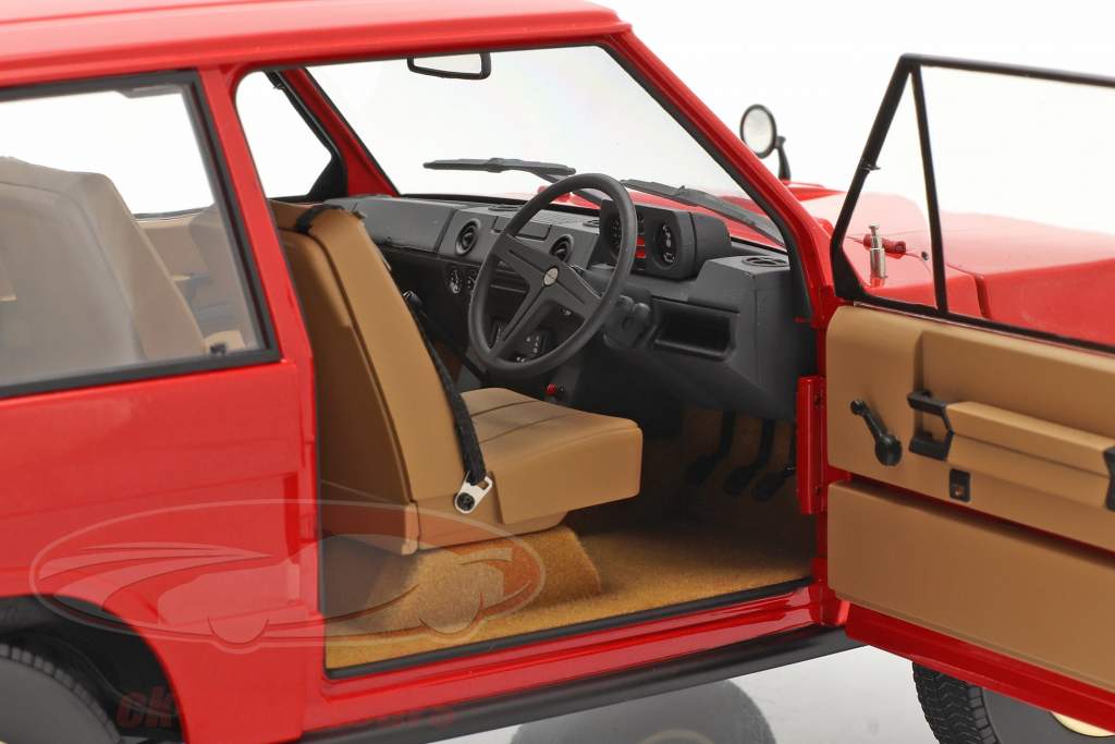 Land Rover Range Rover Velar First Prototype 1969 rød 1:18 Almost Real