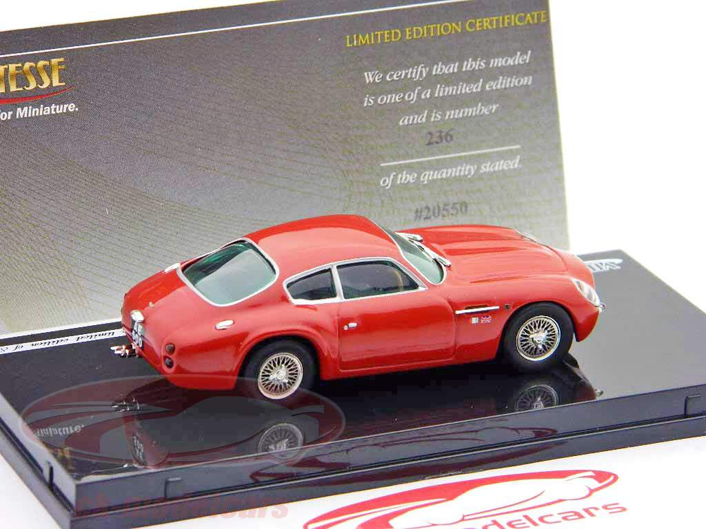 アストンマーチンDB4GTザガート赤/赤1時43フィテッセ