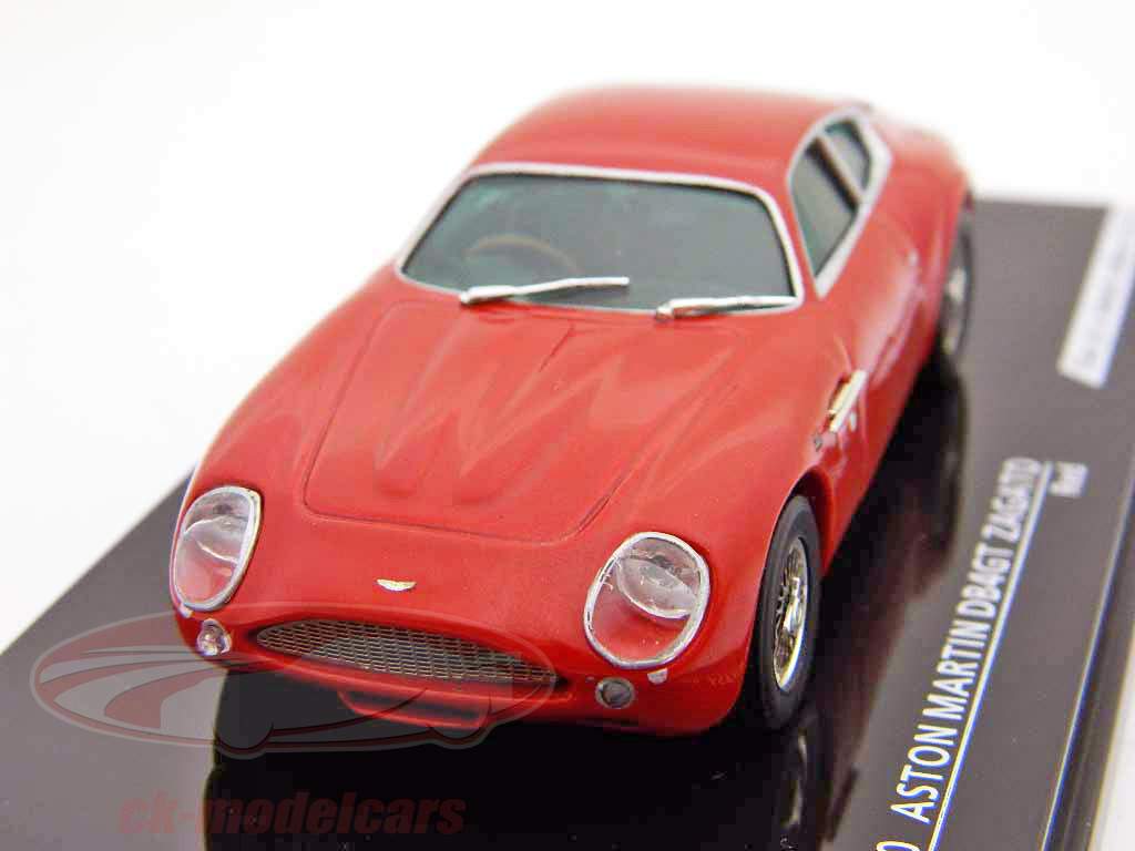 アストンマーチンDB4GTザガート赤/赤1時43フィテッセ