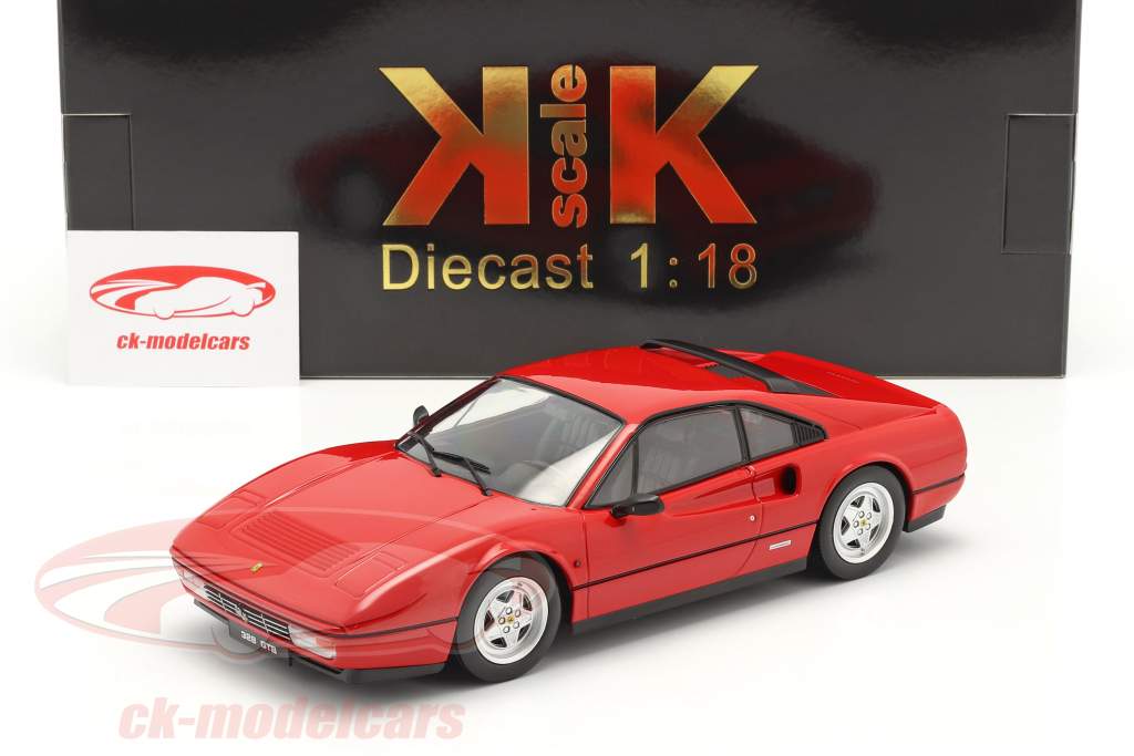 Ferrari 328 GTB 建設年 1985 赤 1:18 KK-Scale
