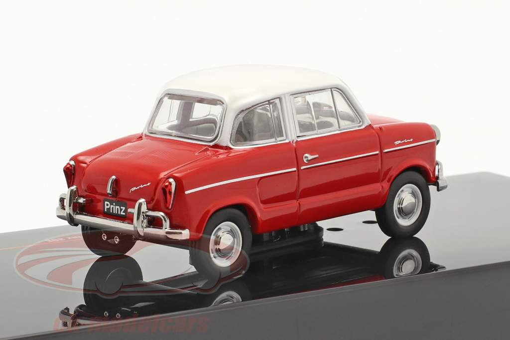 NSU Prinz 30E Baujahr 1959 rot / weiß 1:43 Ixo