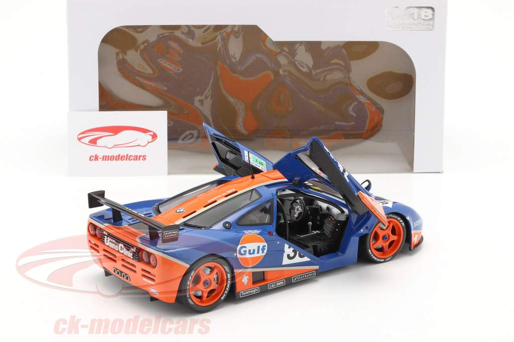 McLaren F1 GTR #33 Noveno 24h LeMans 1996 Gulf Racing 1:18 Solido