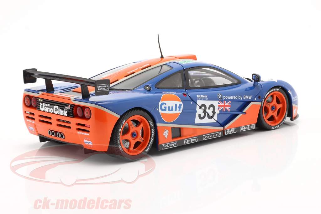 McLaren F1 GTR #33 9th 24h LeMans 1996 Gulf Racing 1:18 Solido