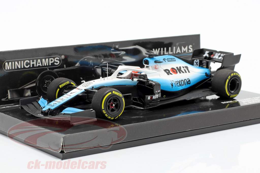 George Russell Williams FW42 #63 formula 1 2019 1:43 Minichamps