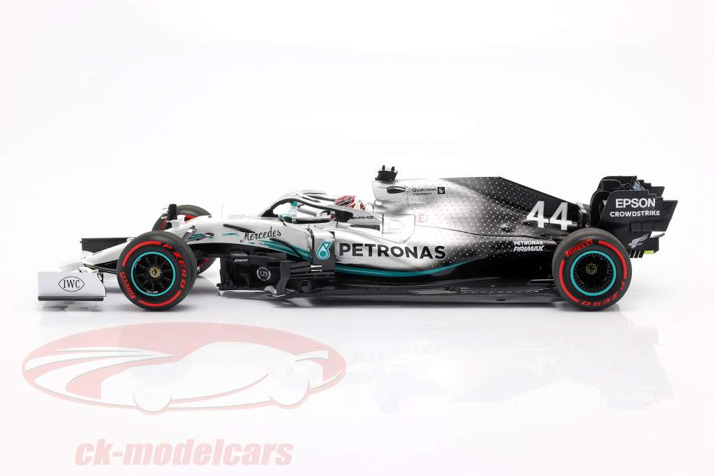 L. Hamilton Mercedes-AMG F1 W10 #44 Tedesco GP Campione del mondo F1 2019 1:18 Minichamps