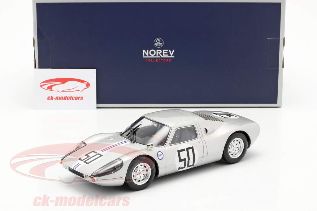 Porsche 904 GTS #50 American Challenge Cup 1964 Chuck Cassel 1:18 Norev