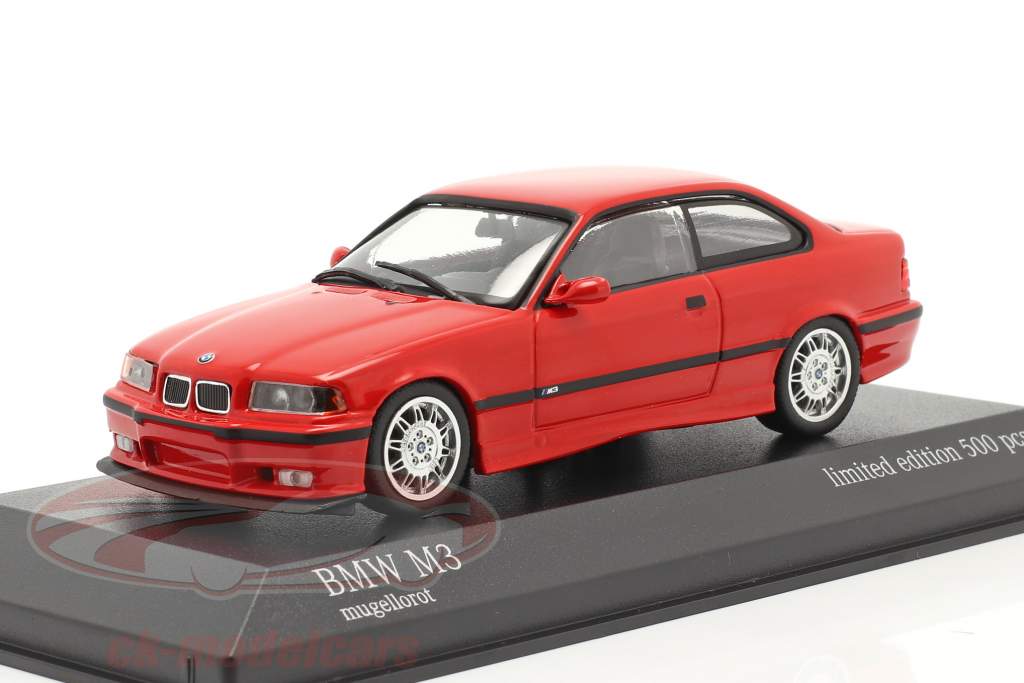 BMW M3 (E36) Anno di costruzione 1992 mugello rosso 1:43 Minichamps