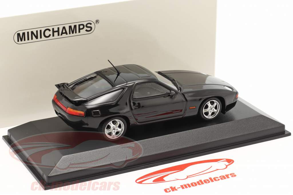 Porsche 928 GTS Anno di costruzione 1991 nero 1:43 Minichamps
