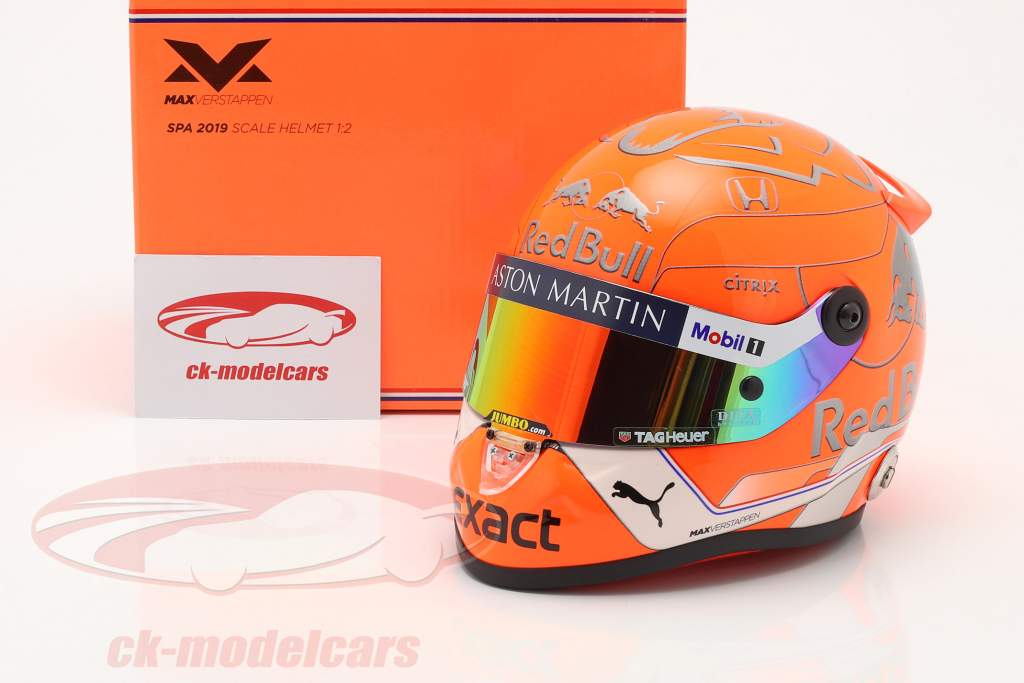 Max Verstappen #33 ベルギーの GP スパ 式 1 2019 ヘルメット 1:2 Schuberth