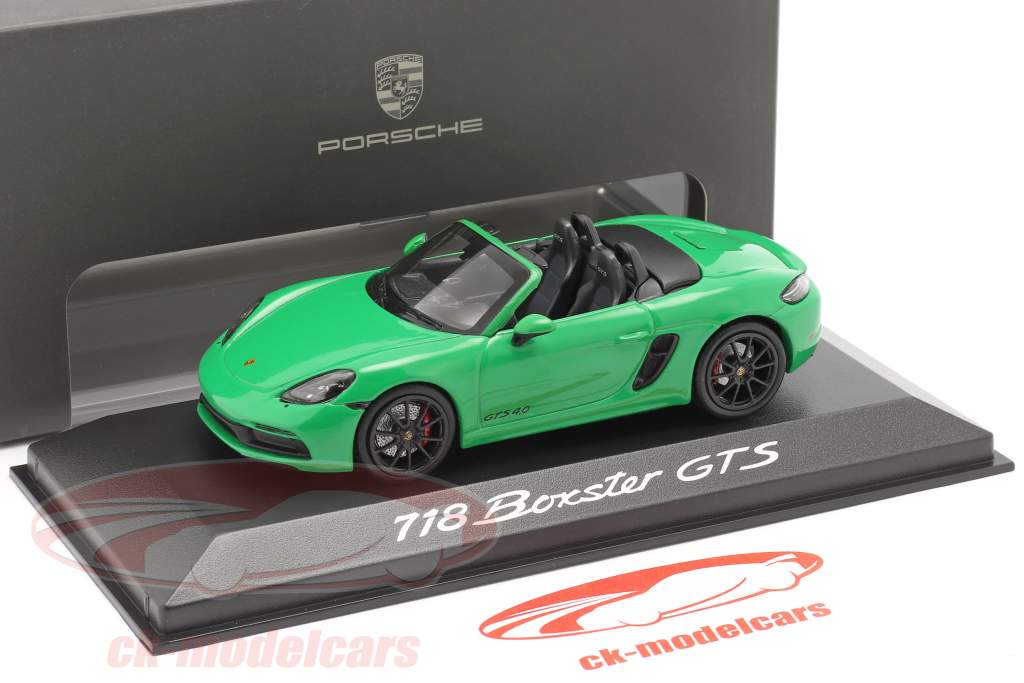 Porsche Boxster GTS 4.0 Anno di costruzione 2020 verde pitone 1:43 Minichamps