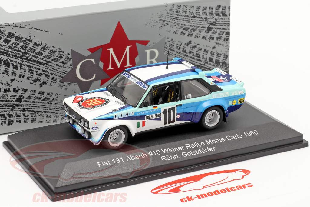 CMR 1:43 Fiat 131 Abarth #10 vincitore Rallye Monte Carlo