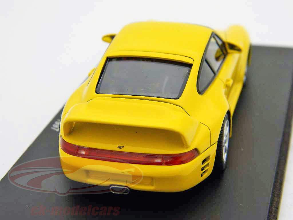 保时捷RUF CTR 2年1997黄色/黄色火花1:43