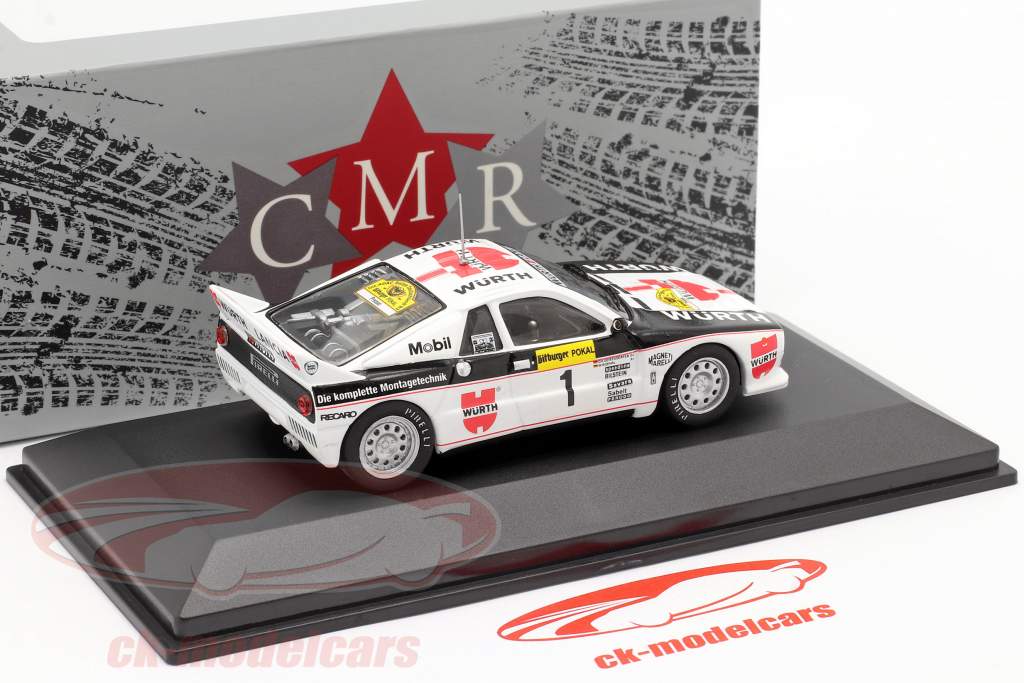 Lancia 037 #1 vinder Rallye Tyskland 1983 Röhrl, Geistdörfer 1:43 CMR
