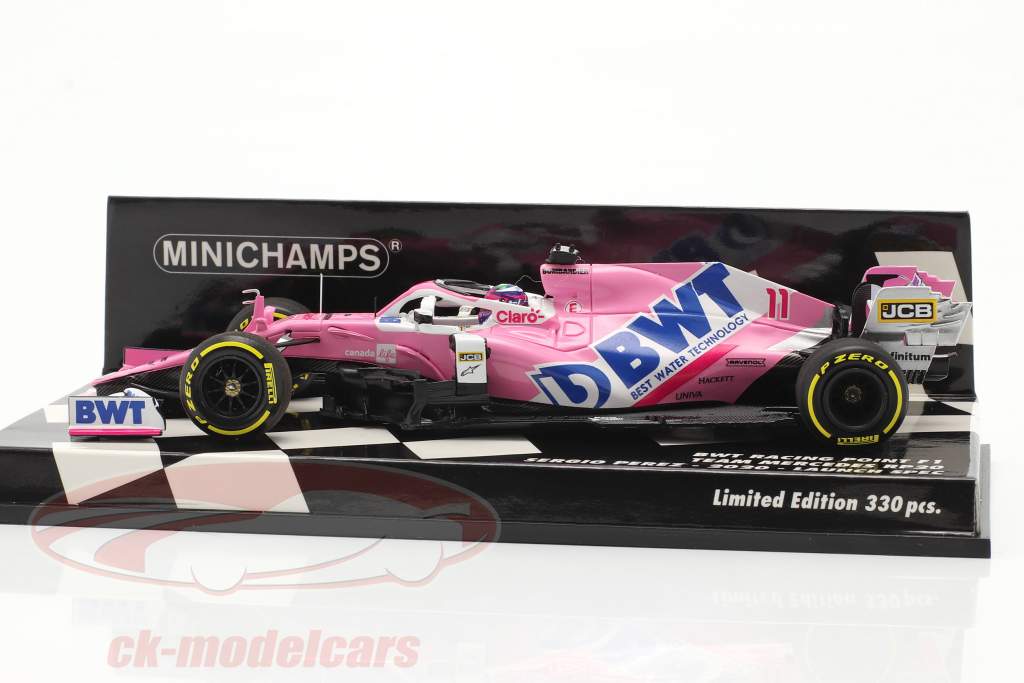 Sergio Perez Racing Point RP20 #11 Launch Spec Formel 1 2020 1:43 Minichamps