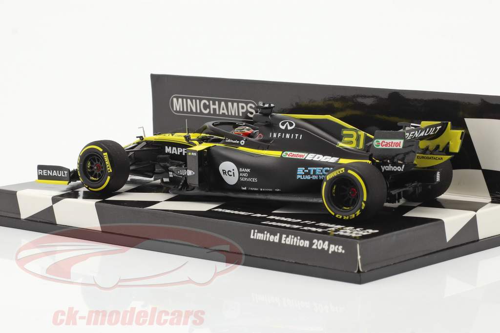 Esteban Ocon Renault R.S.20 #31 Launch Spec formula 1 2020 1:43 Minichamps