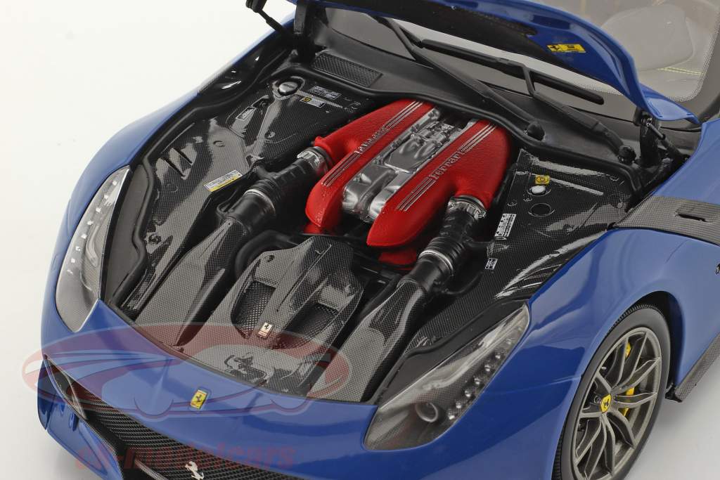 Ferrari F12 TDF Año de construcción 2015 azzurro dino azul 1:18 BBR