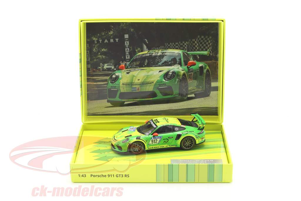 Porsche 911 (991) GT3 RS Manthey #912 Demo Run Goodwood 2018 1:43 Minichamps